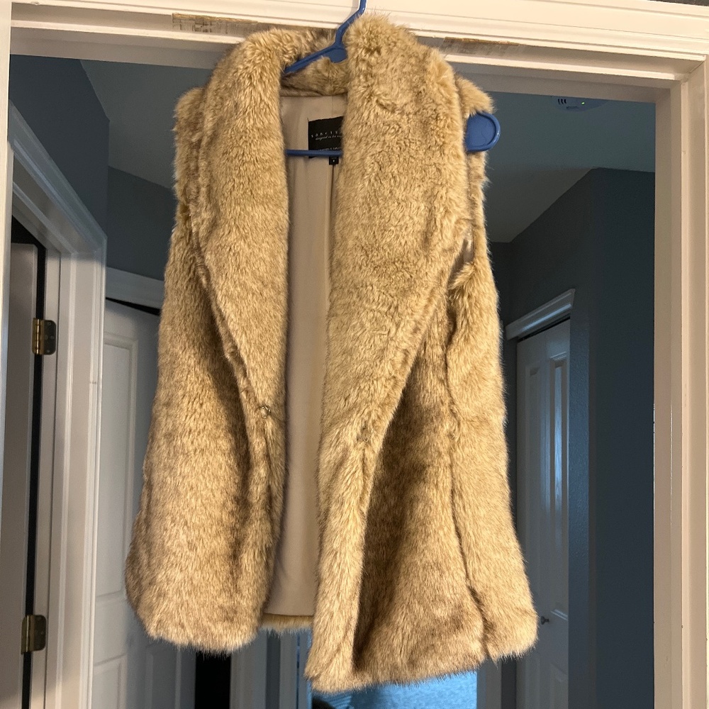 Sanctuary Fake Fur Vest